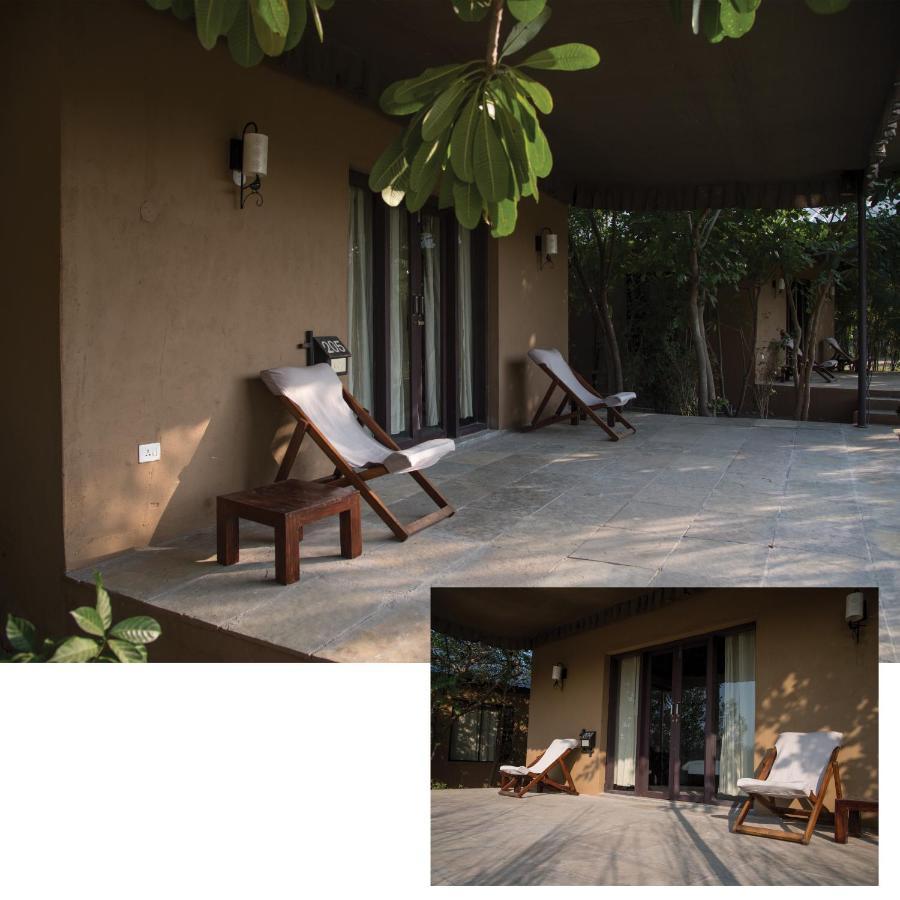 Vanaashrya Resort And Spa Sariska Tehla Buitenkant foto
