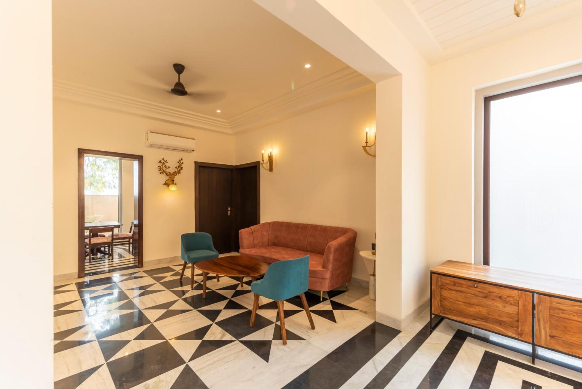 Vanaashrya Resort And Spa Sariska Tehla Buitenkant foto