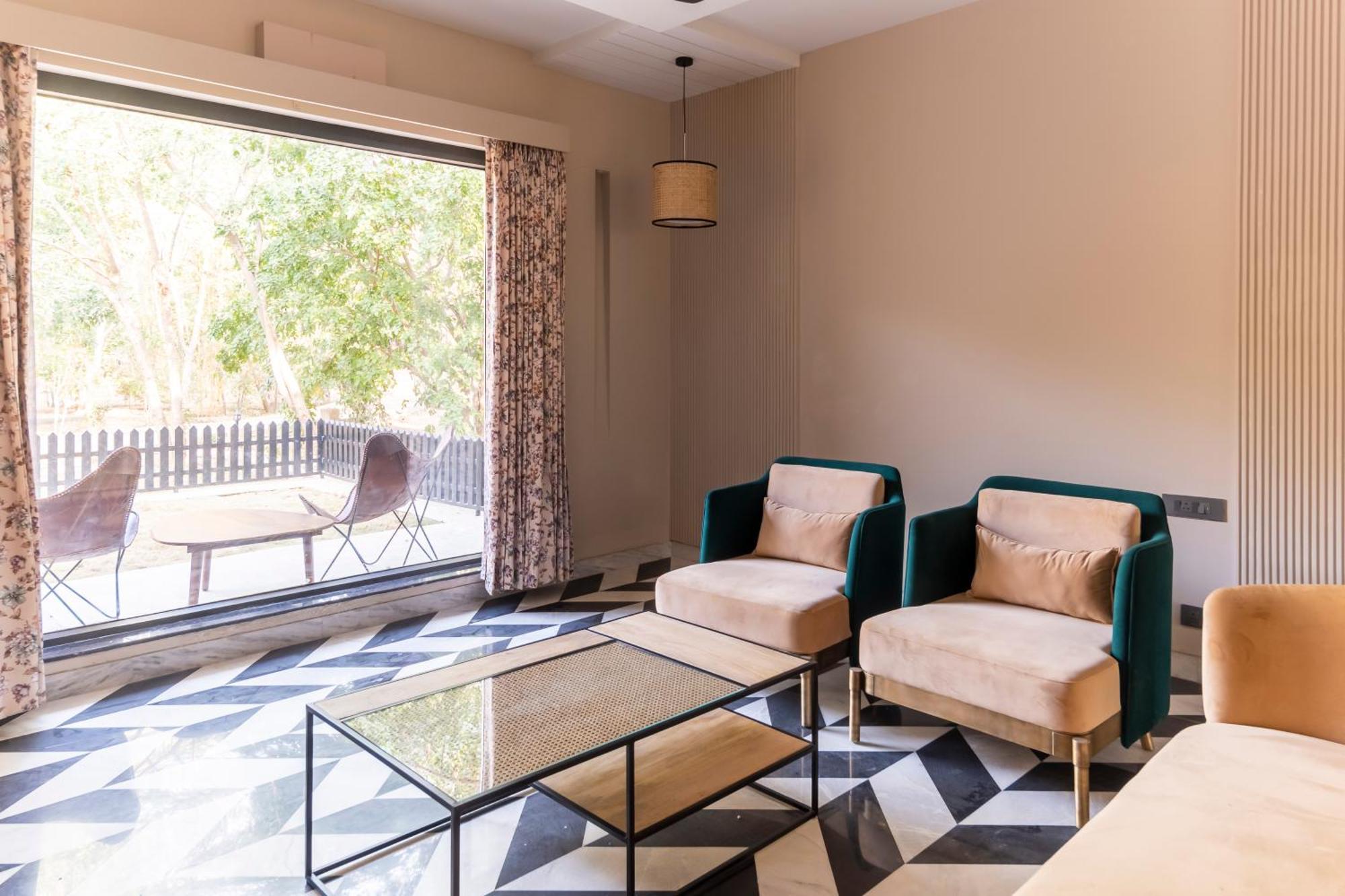 Vanaashrya Resort And Spa Sariska Tehla Buitenkant foto