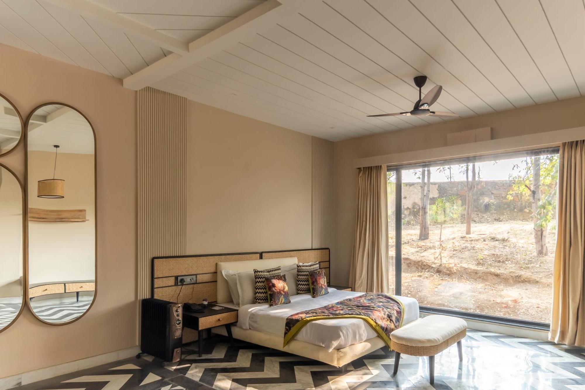 Vanaashrya Resort And Spa Sariska Tehla Buitenkant foto