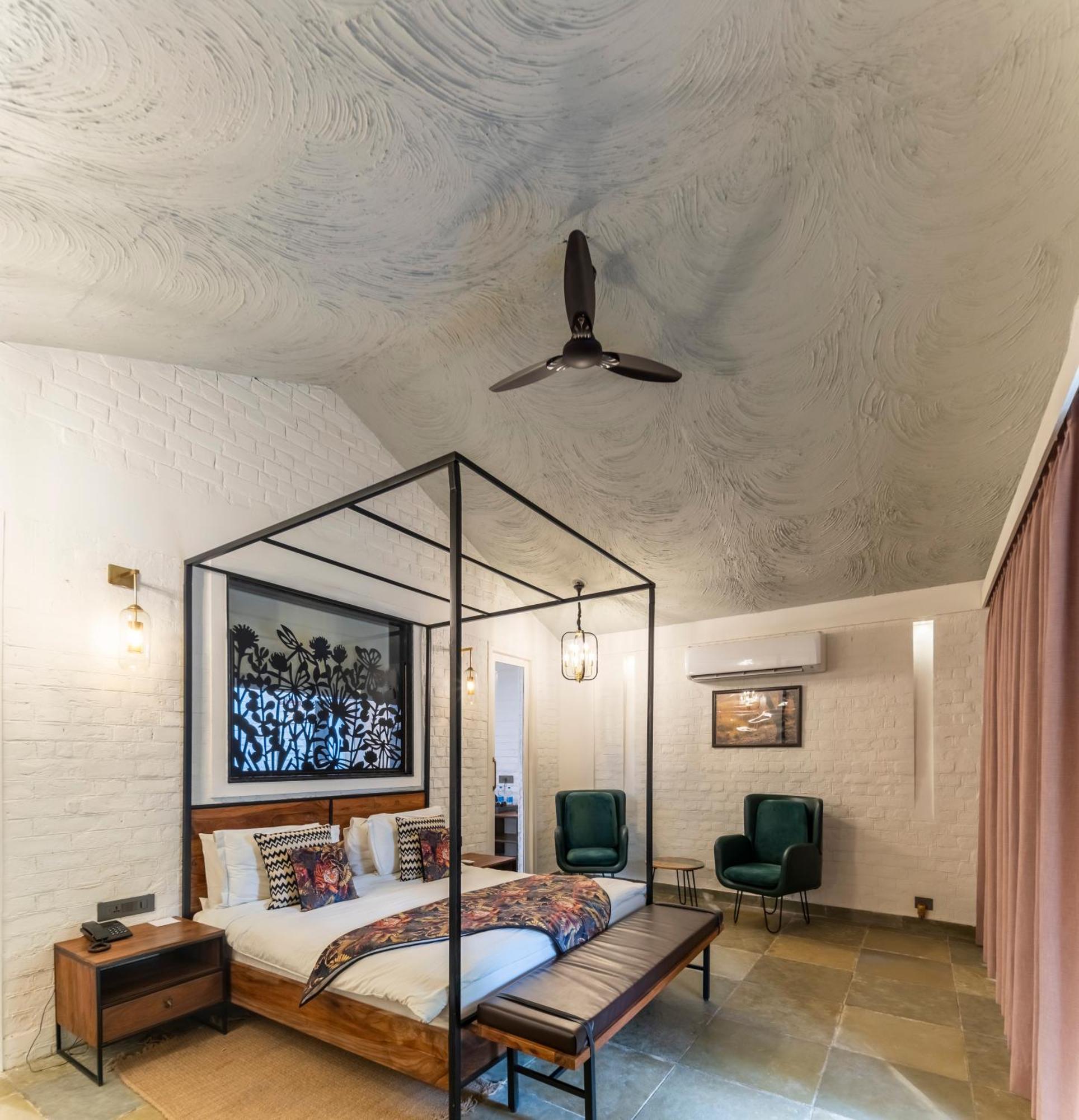Vanaashrya Resort And Spa Sariska Tehla Buitenkant foto